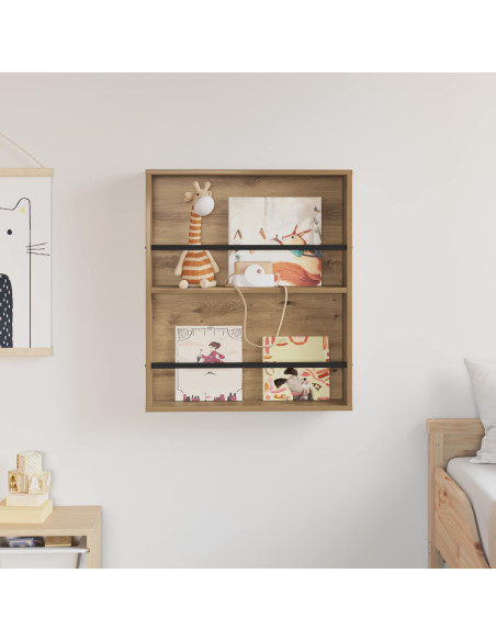 Scaffale per riviste Rovere artigianale 60 x 12 x 70 cm