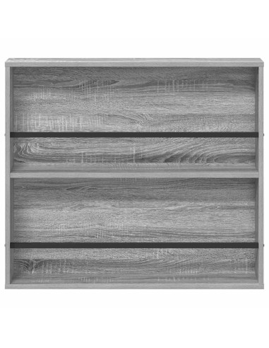 Scaffale per riviste Grigio Sonoma 80 x 12 x 70 cm