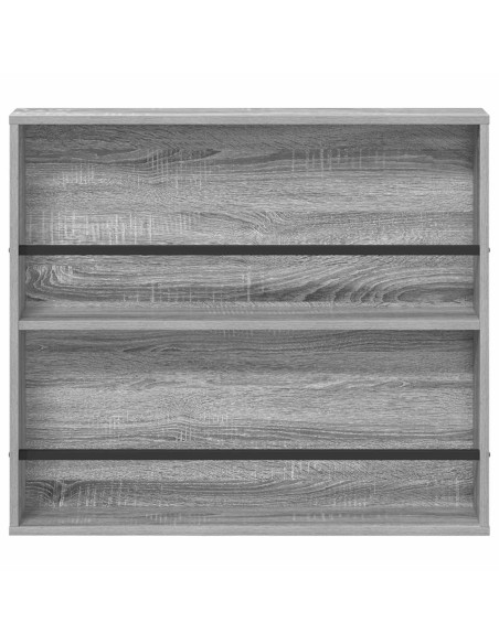 Scaffale per riviste Grigio Sonoma 80 x 12 x 70 cm