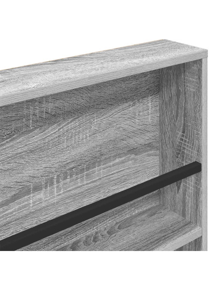 Scaffale per riviste Grigio Sonoma 80 x 12 x 70 cm