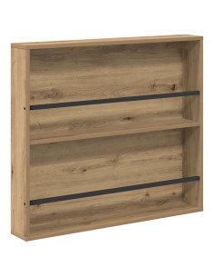 Scaffale per riviste Rovere artigianale 80 x 12 x 70 cm 2