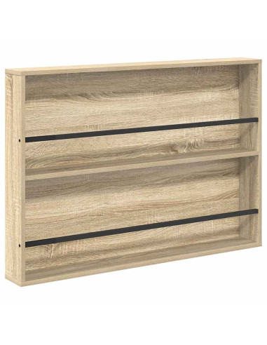 Scaffale per riviste 2 pcs Rovere Sonoma 100 x 12 x 70 cm