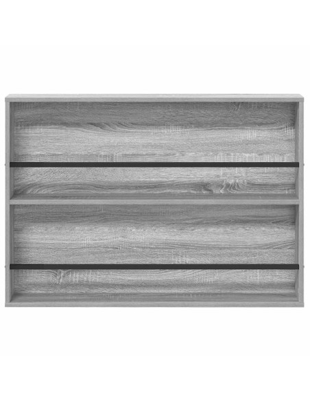 Scaffale per riviste Grigio Sonoma 100 x 12 x 70 cm