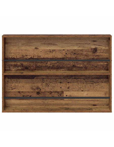 Scaffale per riviste 2 pcs Legno vecchio 100 x 12 x 70 cm
