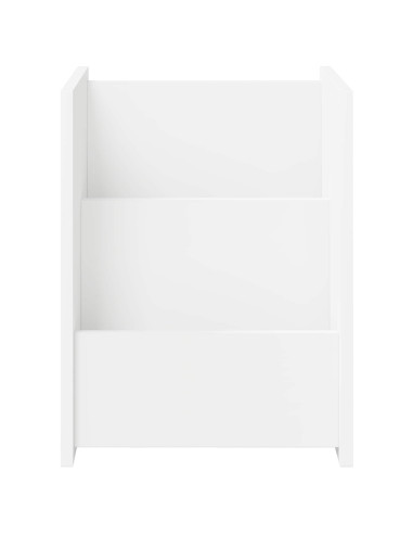 Scaffale per riviste Bianco 35 x 35 x 45 cm Legno multistrato