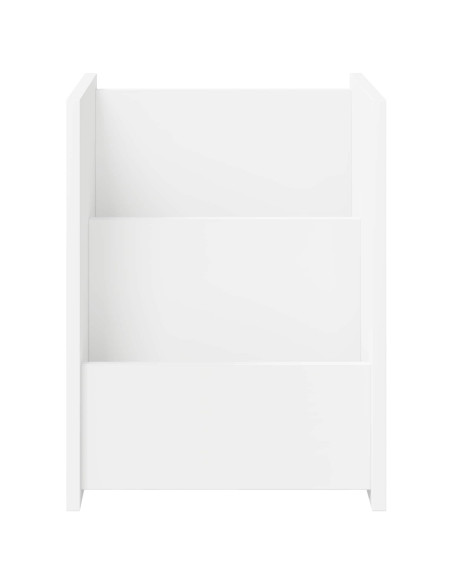 Scaffale per riviste Bianco 35 x 35 x 45 cm Legno multistrato