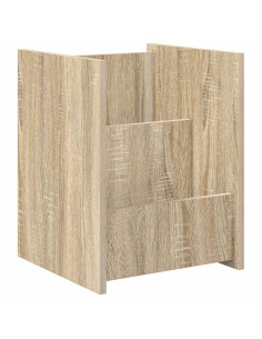 Scaffale per riviste Rovere Sonoma 35 x 35 x 45 cm 2