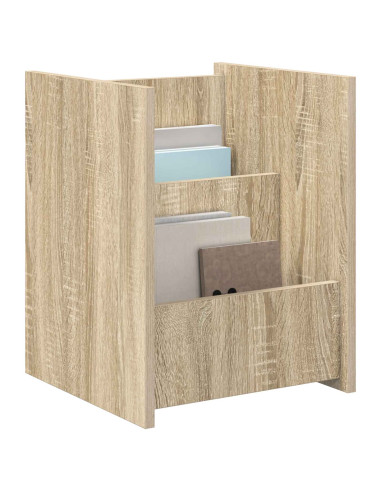 Scaffale per riviste Rovere Sonoma 35 x 35 x 45 cm