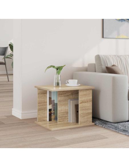 Scaffale per riviste Rovere Sonoma 35 x 35 x 45 cm
