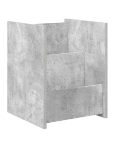 Scaffale per riviste Grigio Concretè 35 x 35 x 45 cm 2