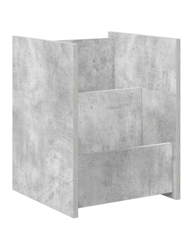 Scaffale per riviste Grigio Concretè 35 x 35 x 45 cm