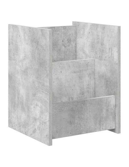 Scaffale per riviste Grigio Concretè 35 x 35 x 45 cm