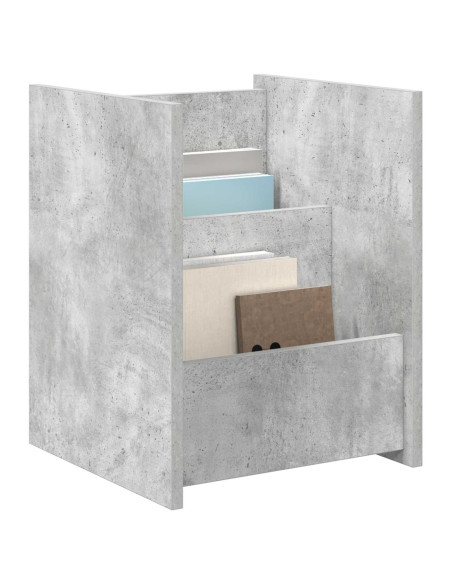Scaffale per riviste Grigio Concretè 35 x 35 x 45 cm