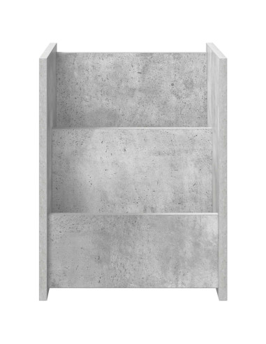 Scaffale per riviste Grigio Concretè 35 x 35 x 45 cm
