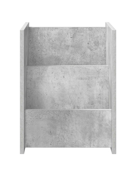 Scaffale per riviste Grigio Concretè 35 x 35 x 45 cm