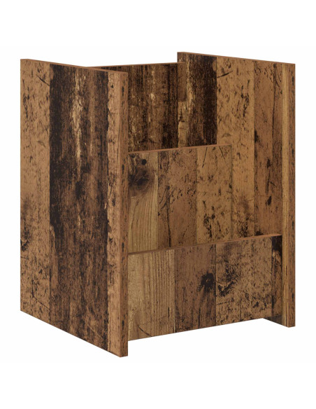 Scaffale per riviste Legno vecchio 35 x 35 x 45 cm