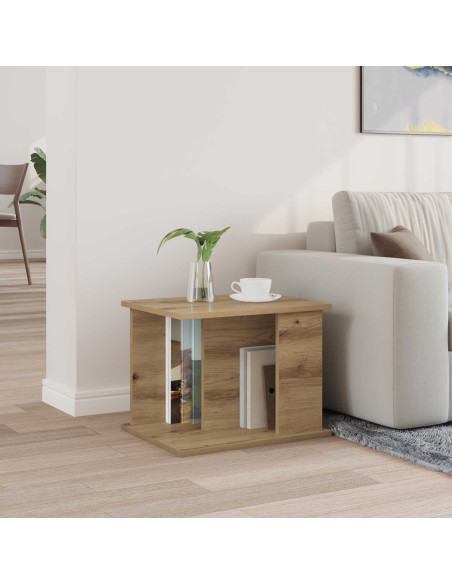 Scaffale per riviste Rovere artigianale 35 x 35 x 45 cm