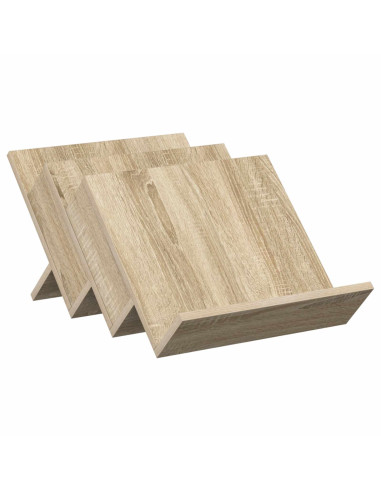 Scaffale per riviste Rovere Sonoma 53 x 40 x 28.5 cm