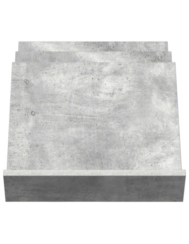 Scaffale per riviste Grigio Concretè 53 x 40 x 28.5 cm