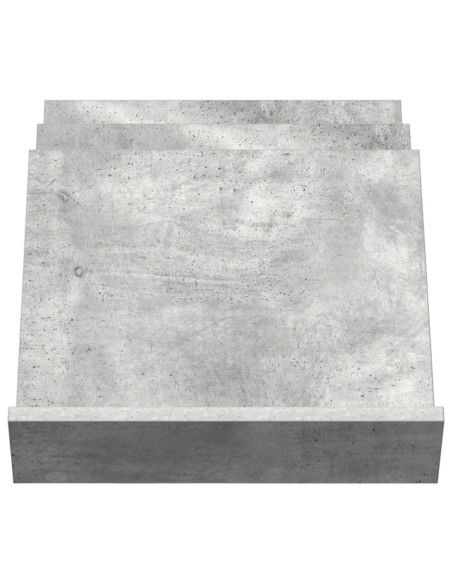 Scaffale per riviste Grigio Concretè 53 x 40 x 28.5 cm