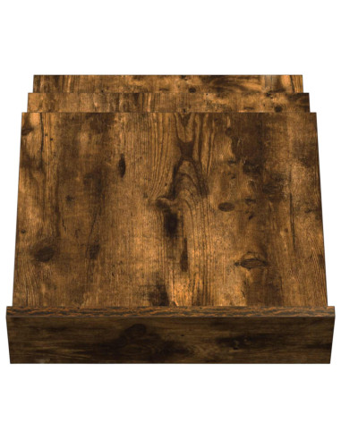 Scaffale per riviste Rovere fumé 53 x 40 x 28.5 cm