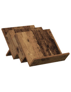 Scaffale per riviste Legno vecchio 53 x 40 x 28.5 cm 2