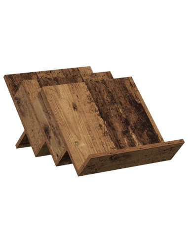 Scaffale per riviste Legno vecchio 53 x 40 x 28.5 cm