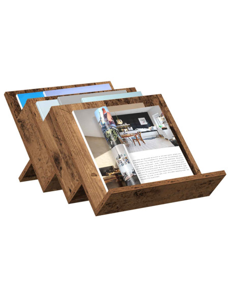 Scaffale per riviste Legno vecchio 53 x 40 x 28.5 cm