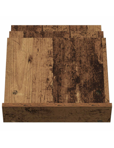 Scaffale per riviste Legno vecchio 53 x 40 x 28.5 cm