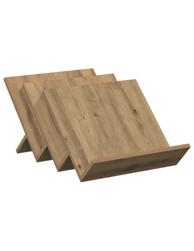 Scaffale per riviste Rovere artigianale 53 x 40 x 28.5 cm