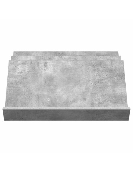 Scaffale per riviste Grigio Concretè 65 x 53 x 28,5 cm