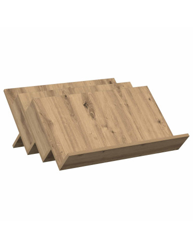 Scaffale per riviste Rovere artigianale 65 x 53 x 28,5 cm