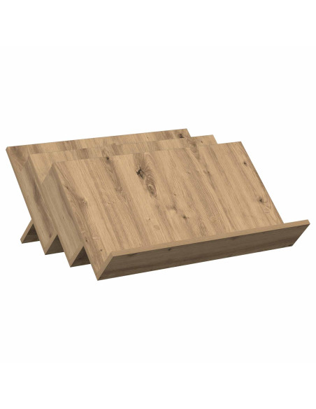 Scaffale per riviste Rovere artigianale 65 x 53 x 28,5 cm