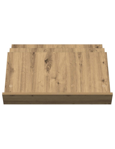 Scaffale per riviste Rovere artigianale 65 x 53 x 28,5 cm