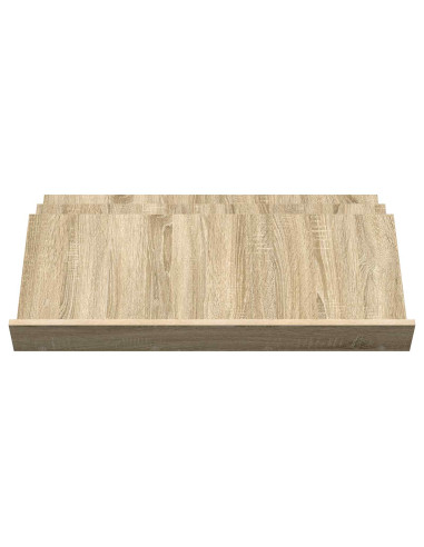 Scaffale per riviste Rovere Sonoma 90 x 53 x 28,5 cm