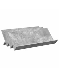 Scaffale per riviste Grigio Concretè 90 x 53 x 28,5 cm 2