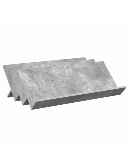 Scaffale per riviste Grigio Concretè 90 x 53 x 28,5 cm