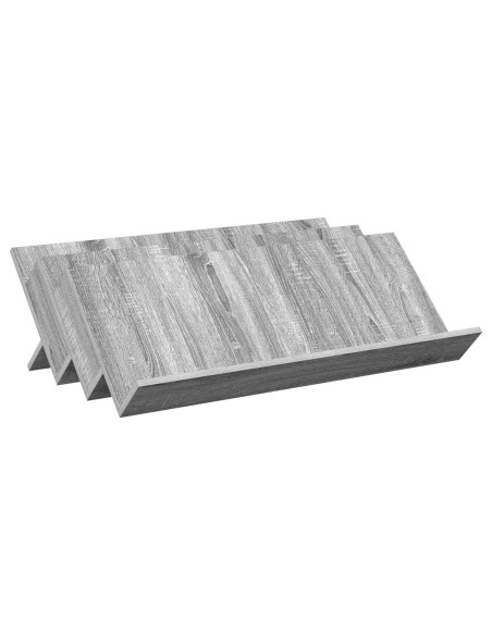 Scaffale per riviste Grigio Sonoma 90 x 53 x 28,5 cm