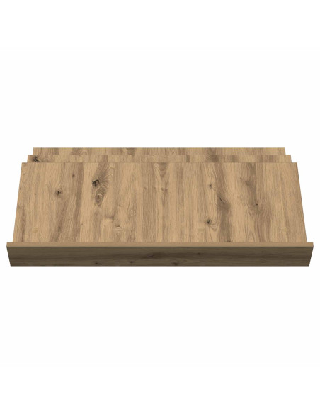 Scaffale per riviste Rovere artigianale 90 x 53 x 28,5 cm