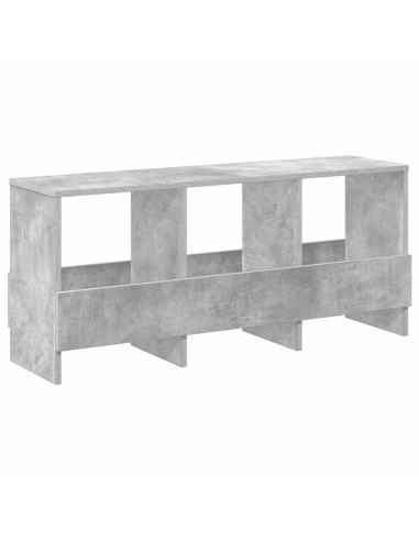 Scaffale per riviste Grigio cemento 102 x 30 x 45 cm