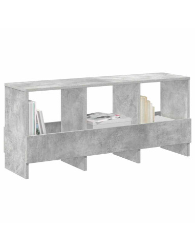 Scaffale per riviste Grigio cemento 102 x 30 x 45 cm
