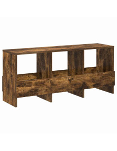 Scaffale per riviste Rovere fumé 102 x 30 x 45 cm 2