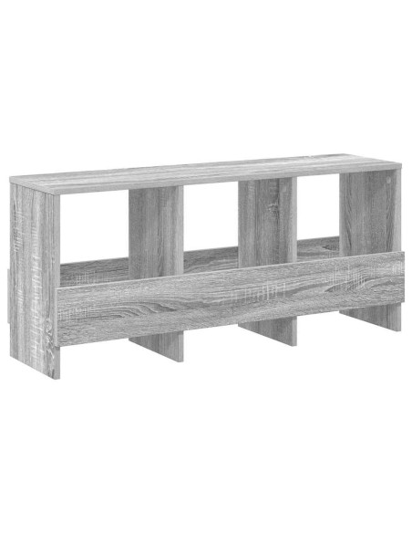 Scaffale per riviste Grigio Sonoma 102 x 30 x 45 cm