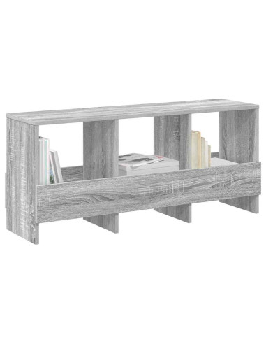 Scaffale per riviste Grigio Sonoma 102 x 30 x 45 cm