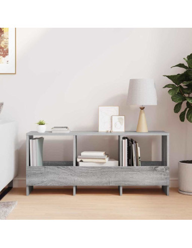 Scaffale per riviste Grigio Sonoma 102 x 30 x 45 cm