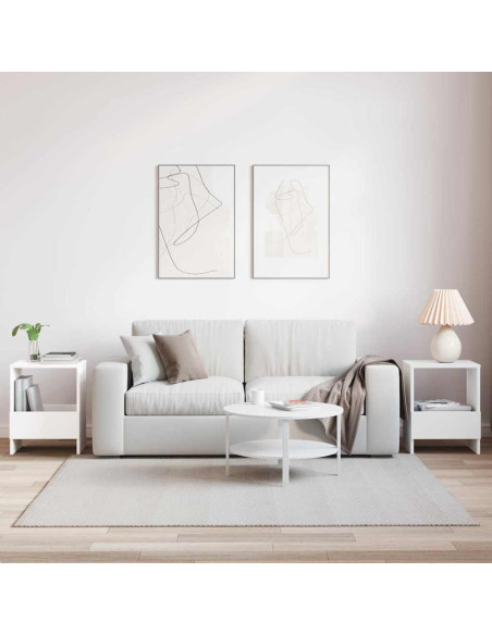 Scaffale per riviste 2 pcs Bianco 35 x 30 x 45 cm