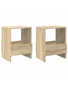 Scaffale per riviste 2 pcs Rovere Sonoma 35 x 30 x 45 cm 2