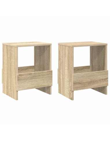 Scaffale per riviste 2 pcs Rovere Sonoma 35 x 30 x 45 cm