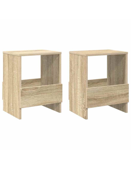 Scaffale per riviste 2 pcs Rovere Sonoma 35 x 30 x 45 cm