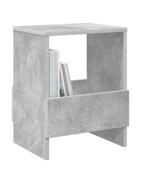 Scaffale per riviste 2 pcs Grigio cemento 35 x 30 x 45 cm